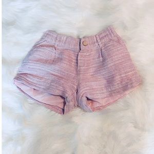 Gymboree Pink Tweed Shorts
